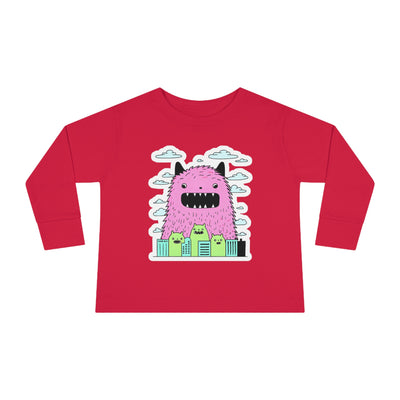 Monster #1 Toddler Long Sleeve Tee