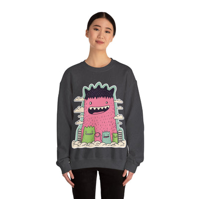 Monster #4 Unisex Heavy Blend™ Crewneck Sweatshirt