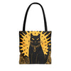 Black cat Tarot Card The Empress Tote Bag