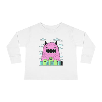 Monster #1 Toddler Long Sleeve Tee