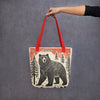 Lake Tahoe Bear Tote bag