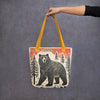 Lake Tahoe Bear Tote bag