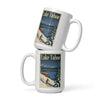 Lake Tahoe 15oz White glossy mug